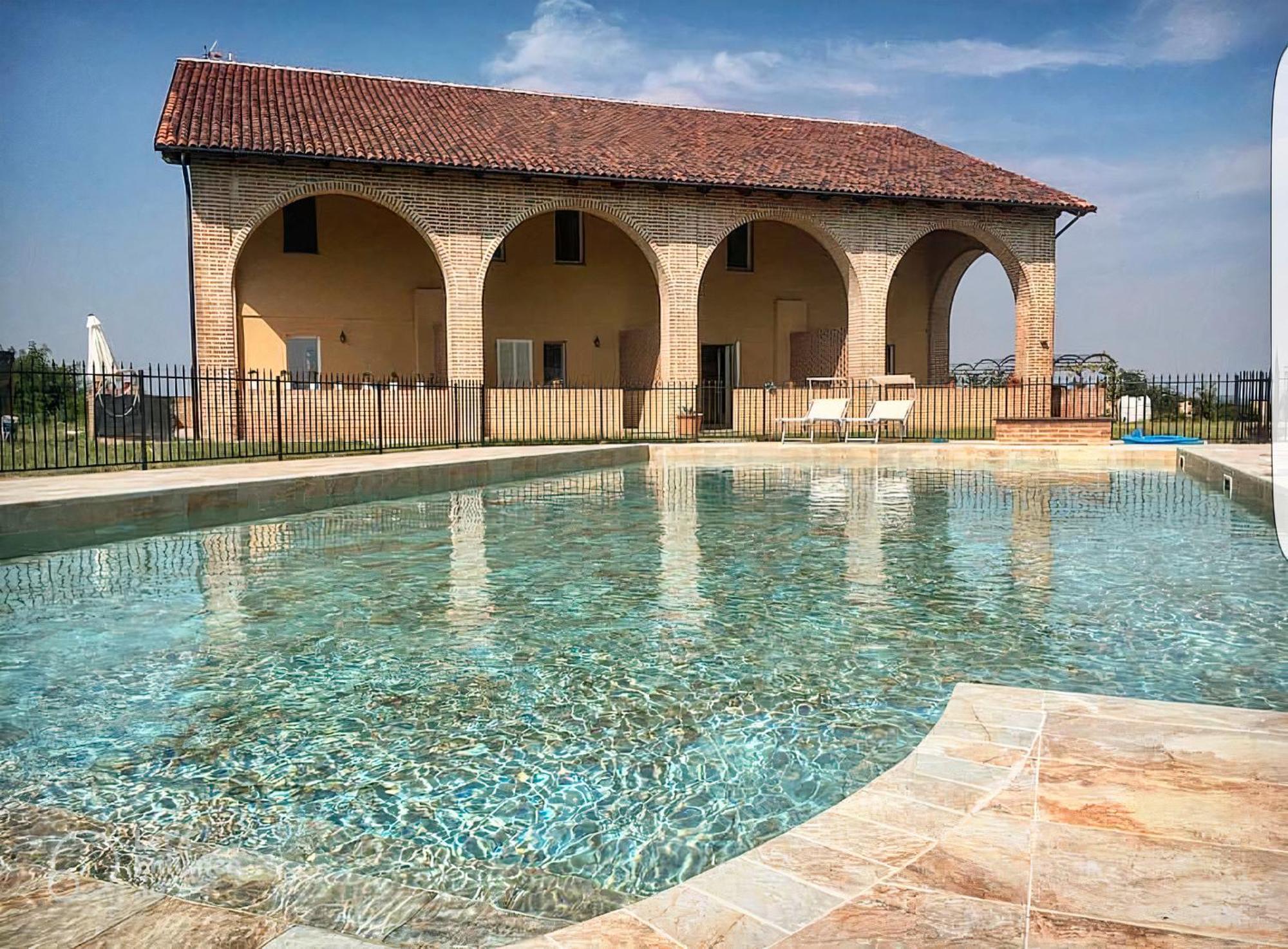 Вилла Tormalina Rosa Presso La Bordona Vignale Monferrato Экстерьер фото